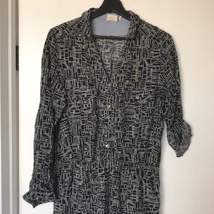 Anthropologie Lilka Button Down Jumpsuit